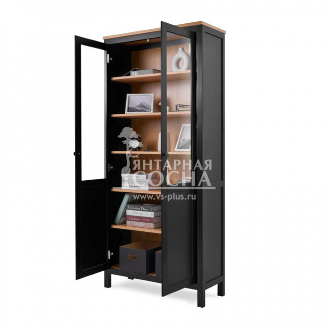 Шкаф витрина ХЕМНЭС Кымор с дверями пн/ст Шкаф витрина ХЕМНЭС Кымор с дверями пн/ст