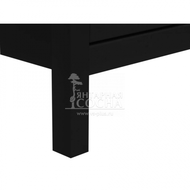 Тумба для обуви КЫМОР 106 Черная Тумба для обуви КЫМОР 106 Черная