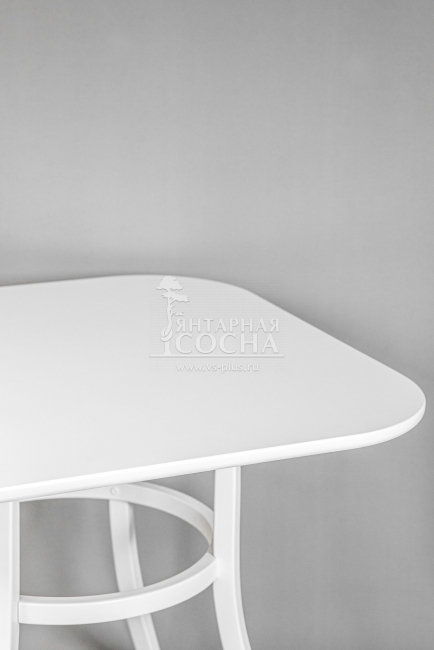 Стол Saturnus квадратный 90х90 см белый Стол Saturnus квадратный 90х90 см белый