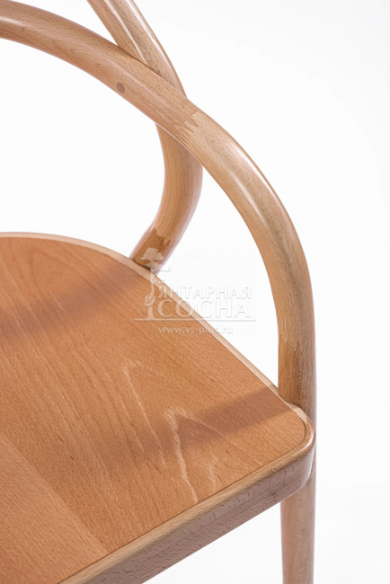 Полукресло Orion твердое светлый орех Полукресло Orion твердое светлый орех