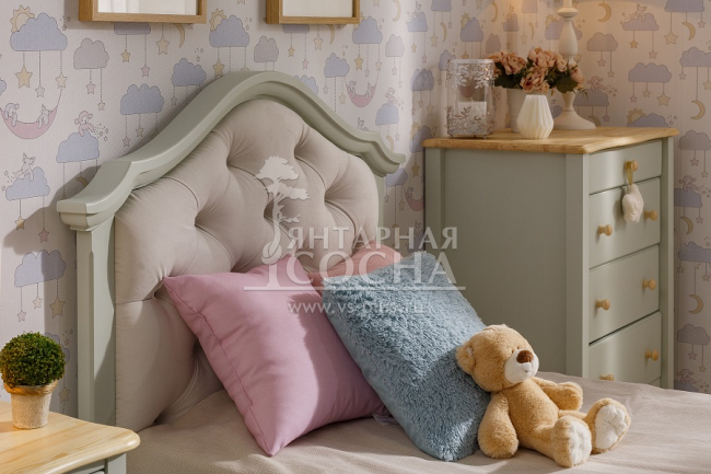 Кровать мягкая Айно №17 односпальная Кровать мягкая Айно №17 односпальная