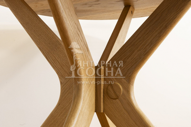 Стол обеденный круглый Олден из дуба ПМЦ Стол обеденный круглый Олден из дуба ПМЦ