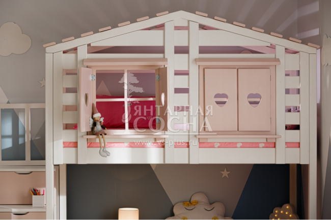 Кровать-домик В-яр Тимберика Кидс №13 Кровать-домик В-яр Тимберика Кидс №13