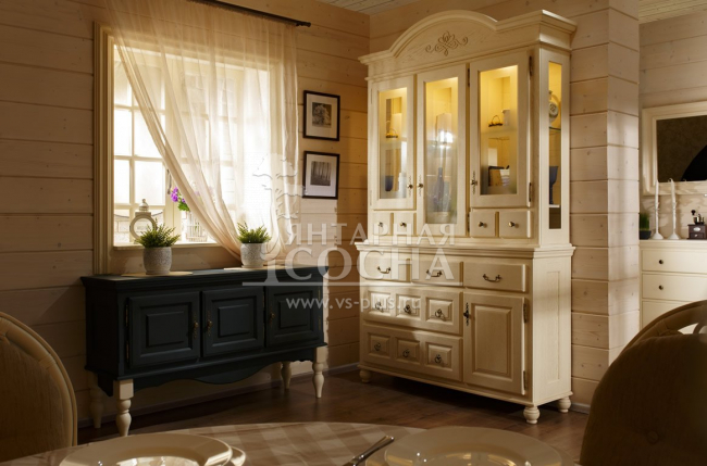 Буфет Валенсия 2-4 из массива сосны Буфет Валенсия 2-4 из массива сосны