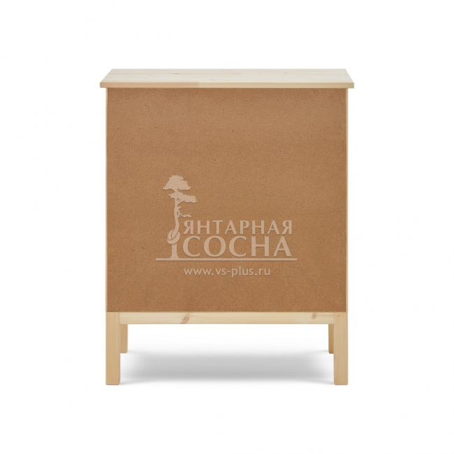 Комод ТИРАНА 3 ящика без отделки Комод ТИРАНА 3 ящика без отделки