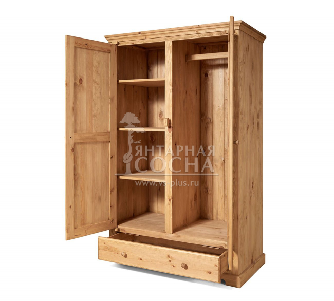 Шкаф двухдверный с ящиком KDA21 Прованс Шкаф двухдверный с ящиком KDA21 Прованс