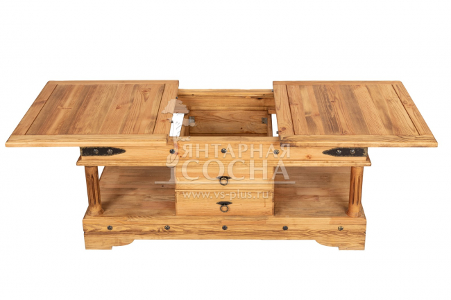 Стол журнальный Консул из массива сосны Стол журнальный Консул из массива сосны
