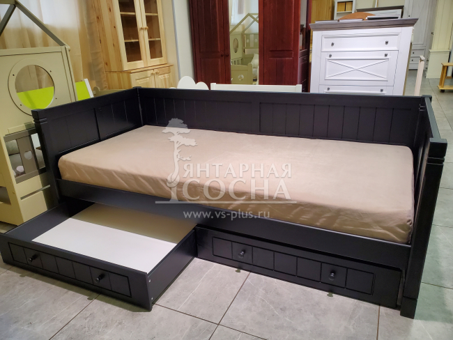 Тахта Дания с ящиками №3 Тахта Дания с ящиками №3