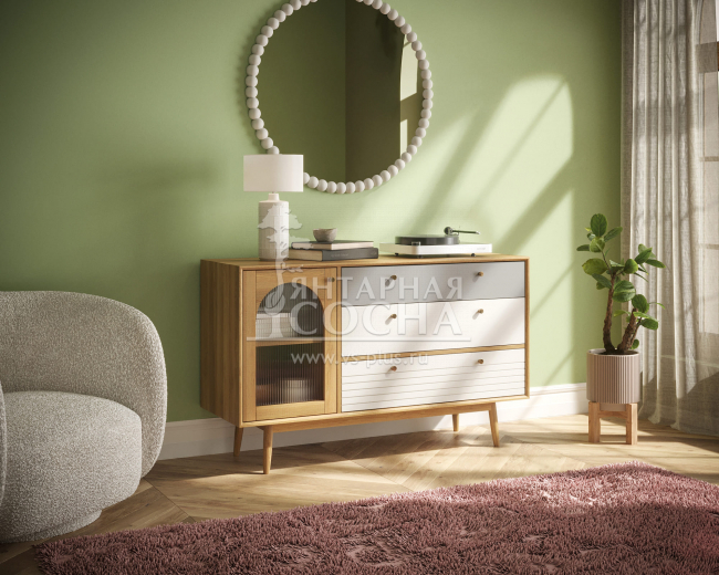 Комод "Pollo" с ящиками и дверками арт. POL07 Комод "Pollo" с ящиками и дверками арт. POL07