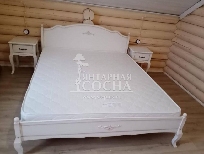 Кровать Ари-Прованс №11/1 двуспальная Кровать Ари-Прованс №11/1 двуспальная