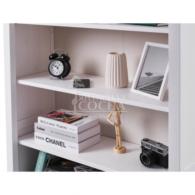 Стеллаж открытый КЫМОР 90 Белый Стеллаж открытый КЫМОР 90 Белый