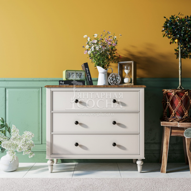 Комод 3 ящика "Odri" арт od2135 Комод 3 ящика "Odri" арт od2135