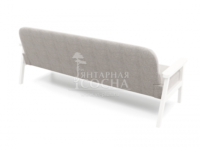 Диван Флори Б Textile Белая Эмаль Grey Диван Флори Б Textile Белая Эмаль Grey