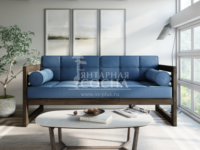 Диван Сега Б Velvet Венге Blue Диван Сега Б Velvet Венге Blue