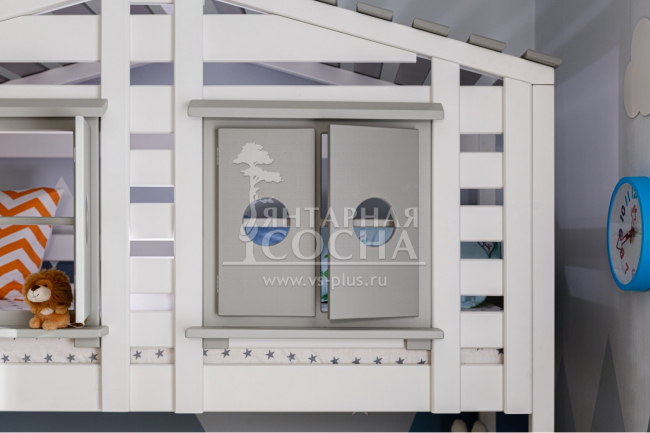 Кровать-домик В-яр Тимберика Кидс №12 Кровать-домик В-яр Тимберика Кидс №12