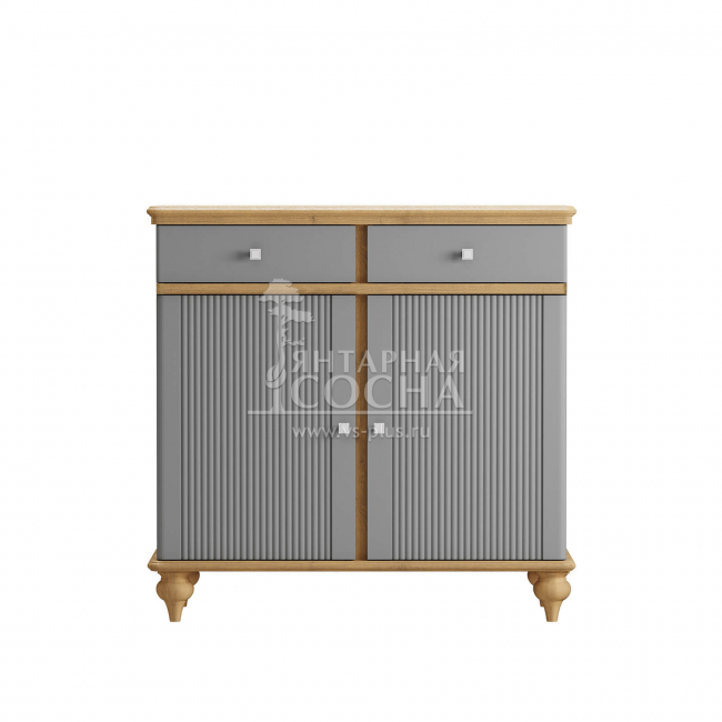 Комод Рандеву-22 (2.0.1) Серый 7042 - антик 24 Комод Рандеву-22 (2.0.1) Серый 7042 - антик 24