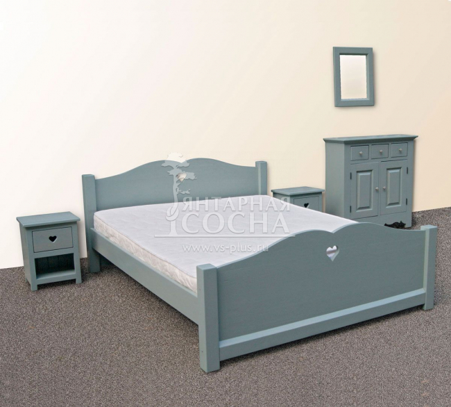 Кровать двуспальная LCOEUR Кровать двуспальная LCOEUR