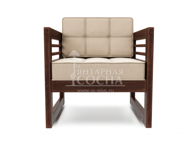 Кресло Сега Velvet Орех Beige Кресло Сега Velvet Орех Beige