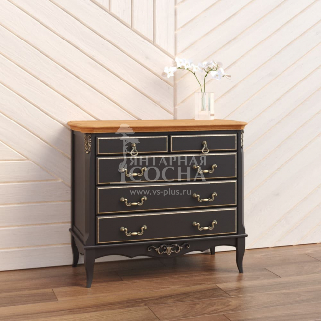 Комод 5 ящиков Прованс ясень Комод 5 ящиков Прованс ясень