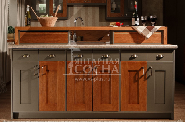 Кухня ФИНКА Мад темный Кухня ФИНКА Мад темный