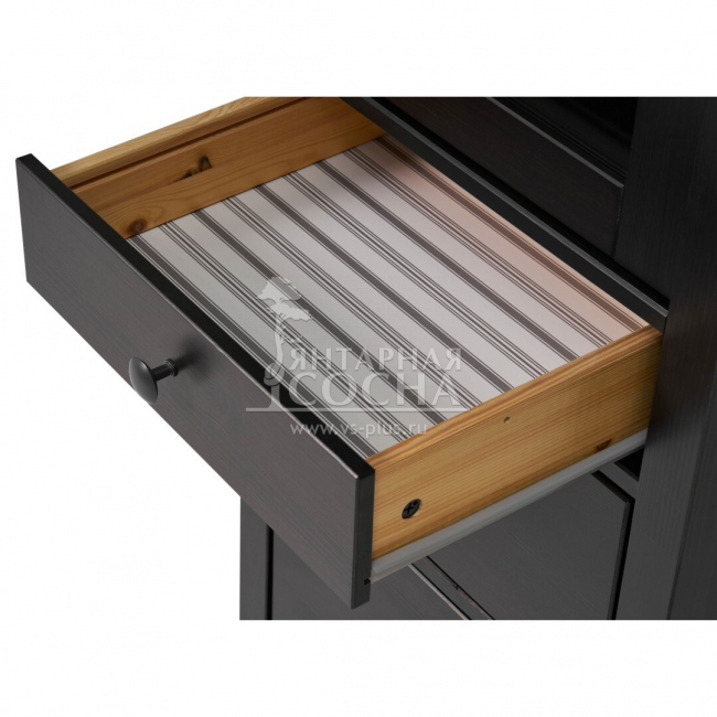 Шкаф узкий для книг КЫМОР 3 ящика 49 Черный Шкаф узкий для книг КЫМОР 3 ящика 49 Черный