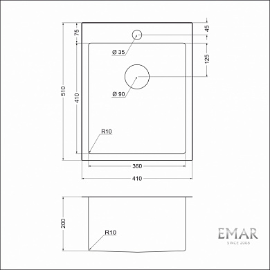 ����� EMAR 128� PVD
