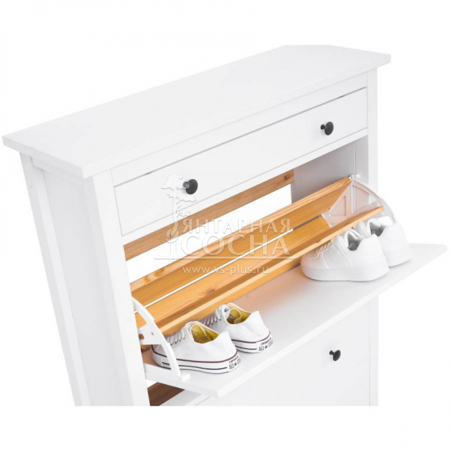 Тумба для обуви КЫМОР 89 Белая Тумба для обуви КЫМОР 89 Белая