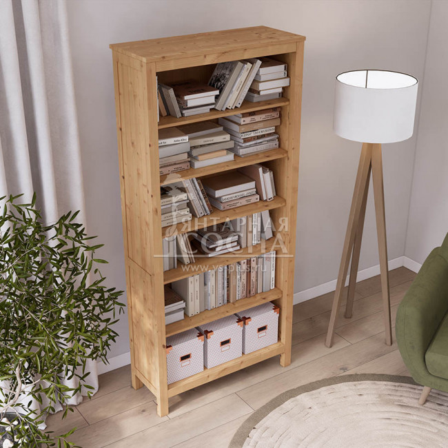 Стеллаж КЫМОР 90 Светло-коричневый Стеллаж КЫМОР 90 Светло-коричневый