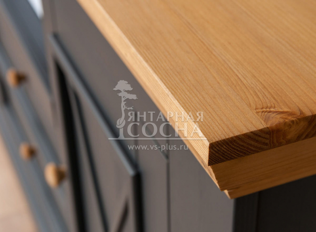 Комод Форест Графит 2 двери 2 ящика Комод Форест Графит 2 двери 2 ящика